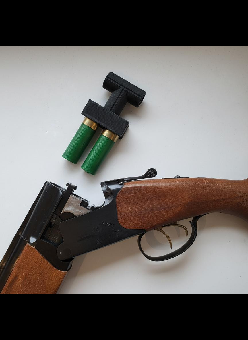 Магнитный держатель патронов 12 калибра — быстрая перезарядка