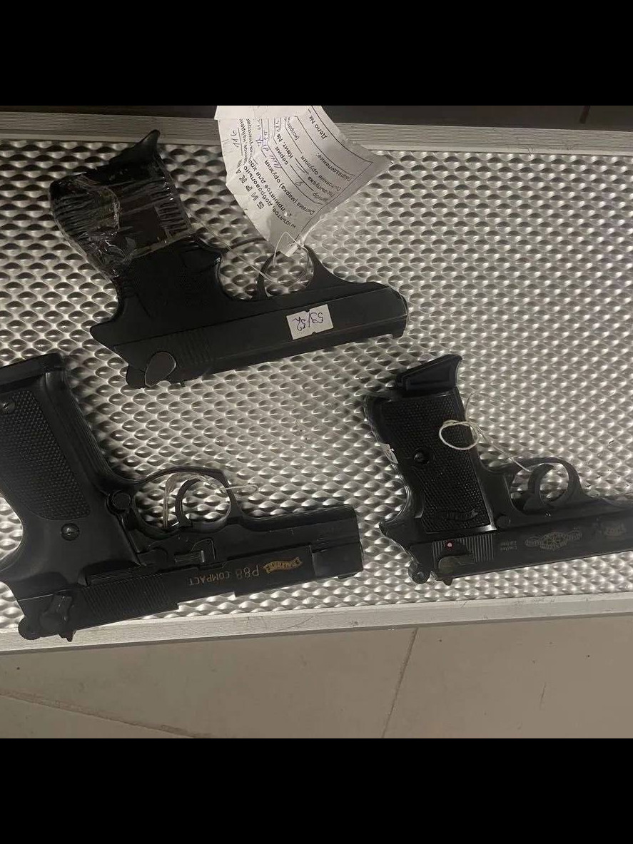 Газовый пистолет WALTHER PP, кал.9 мм