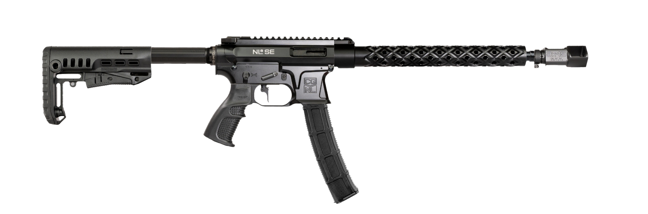 Карабин Adar 9x19 NL9SE S9 14'' резьба 16x1 Alfa Precision Сайга 9 Sport V1