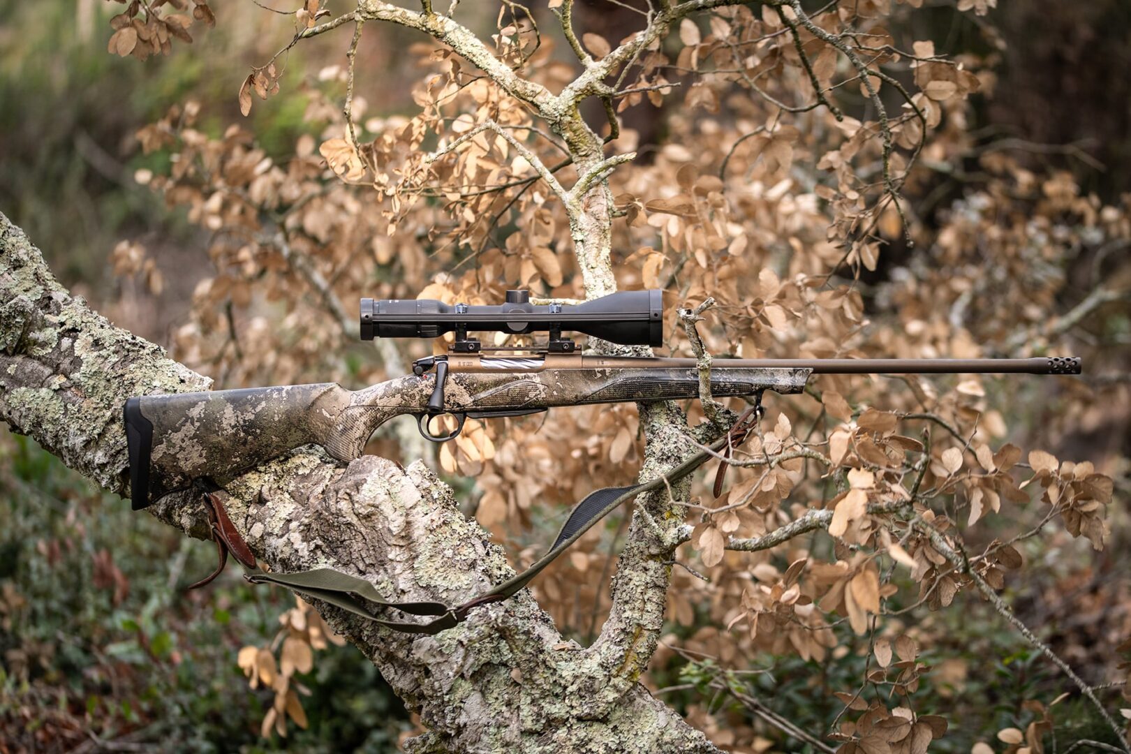 МП Карабин Franchi Horizon 30-06 Sprg Elite Strata Camo 560мм Muzzle thread NS