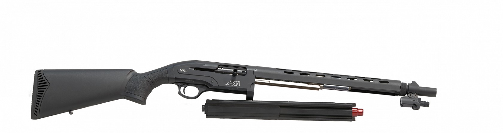 МП Ружье HUNT GROUP модель NS12 кал. 12/76/510, Газоотводный механизм находится 