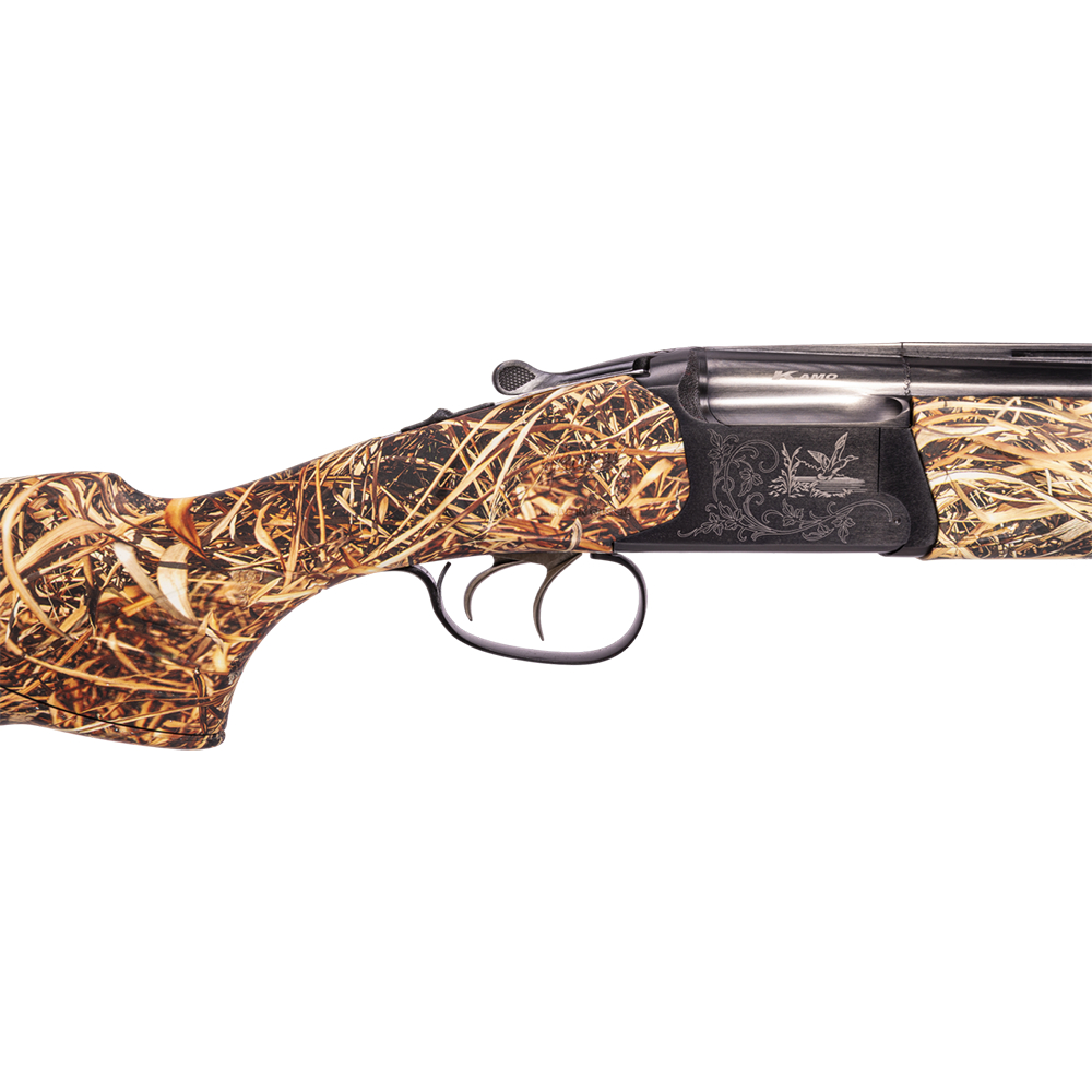 Ружье Baikal МР 27М 12x76 Русич бук кмф Камыш желтый Soft Touch кейс 725мм