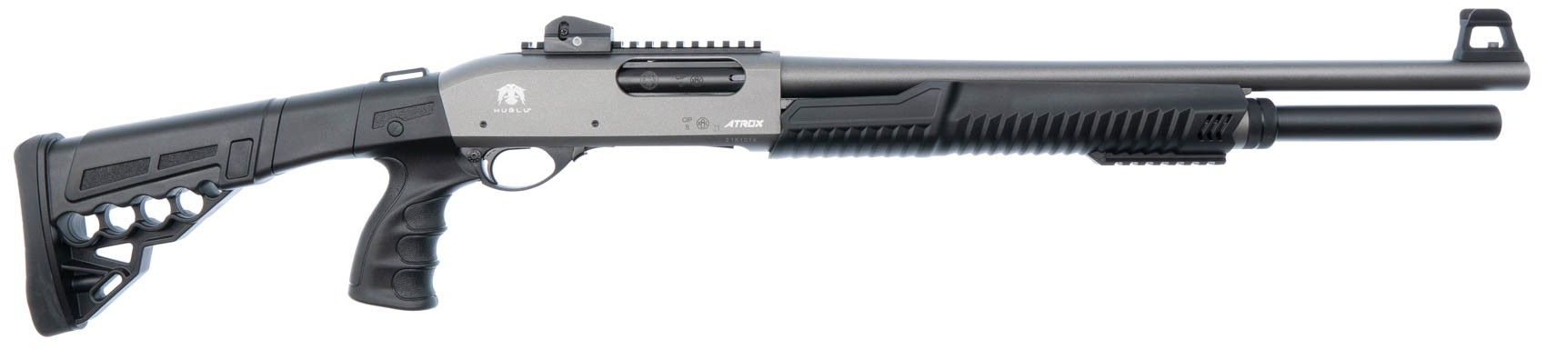 МП Ружье Huglu Atrox Tactic grey 2 pump action 12x76 510мм