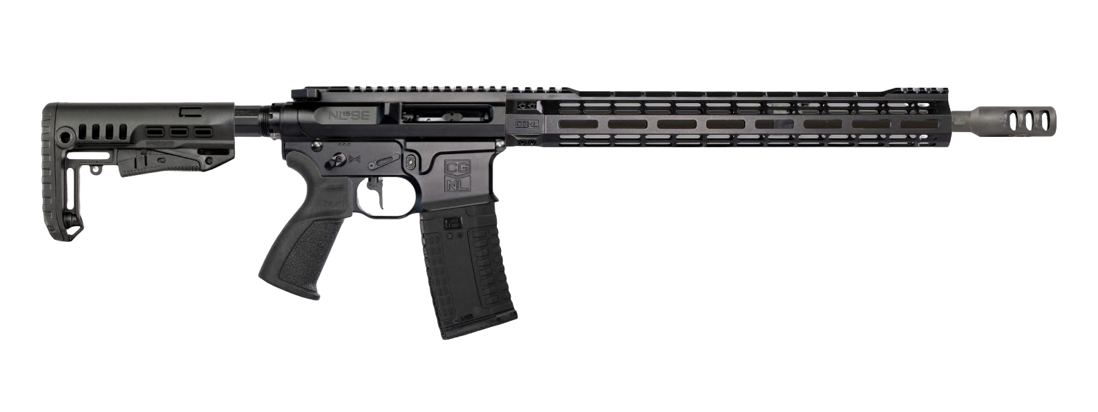 Карабин Adar 223 Rem NL15SE Carbon 16 Middle 1/2-28 AR15/STANAG Tactic V2