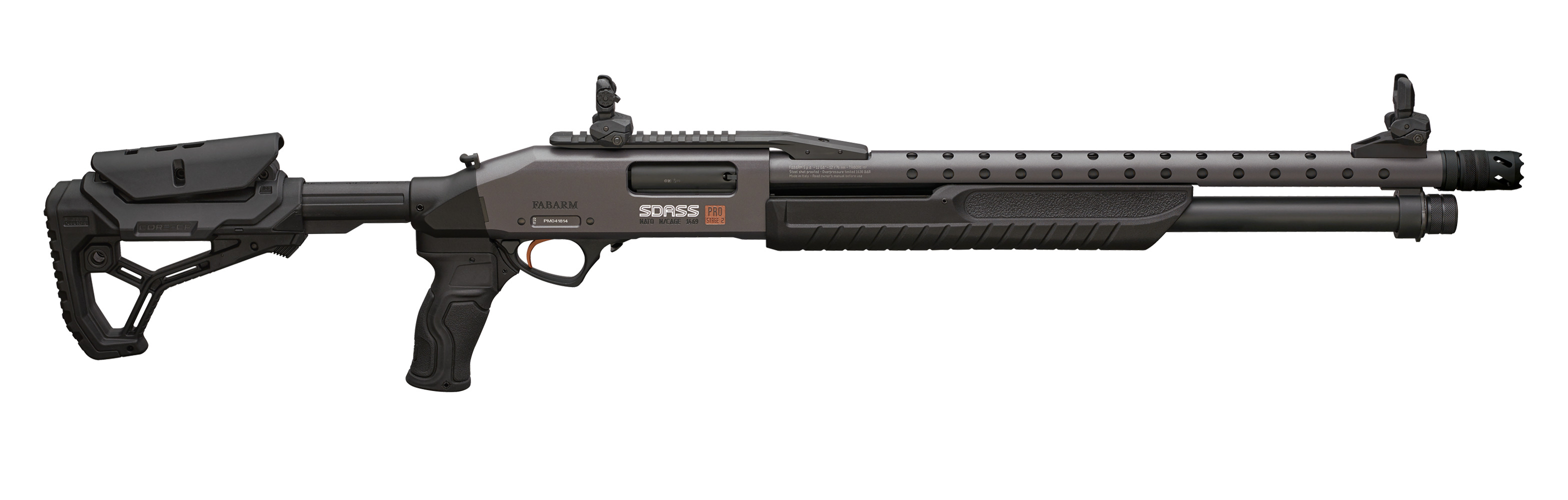 Ружье Fabarm SDASS Pro Telescopic stage 2 carbon grey 12х76 510мм