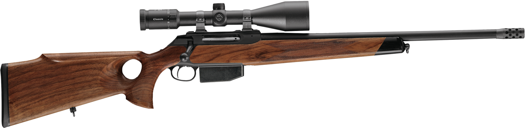 Карабин Sauer S202 GTI Classic 300WinMag с дулн тормозом дерево ортопед ложа