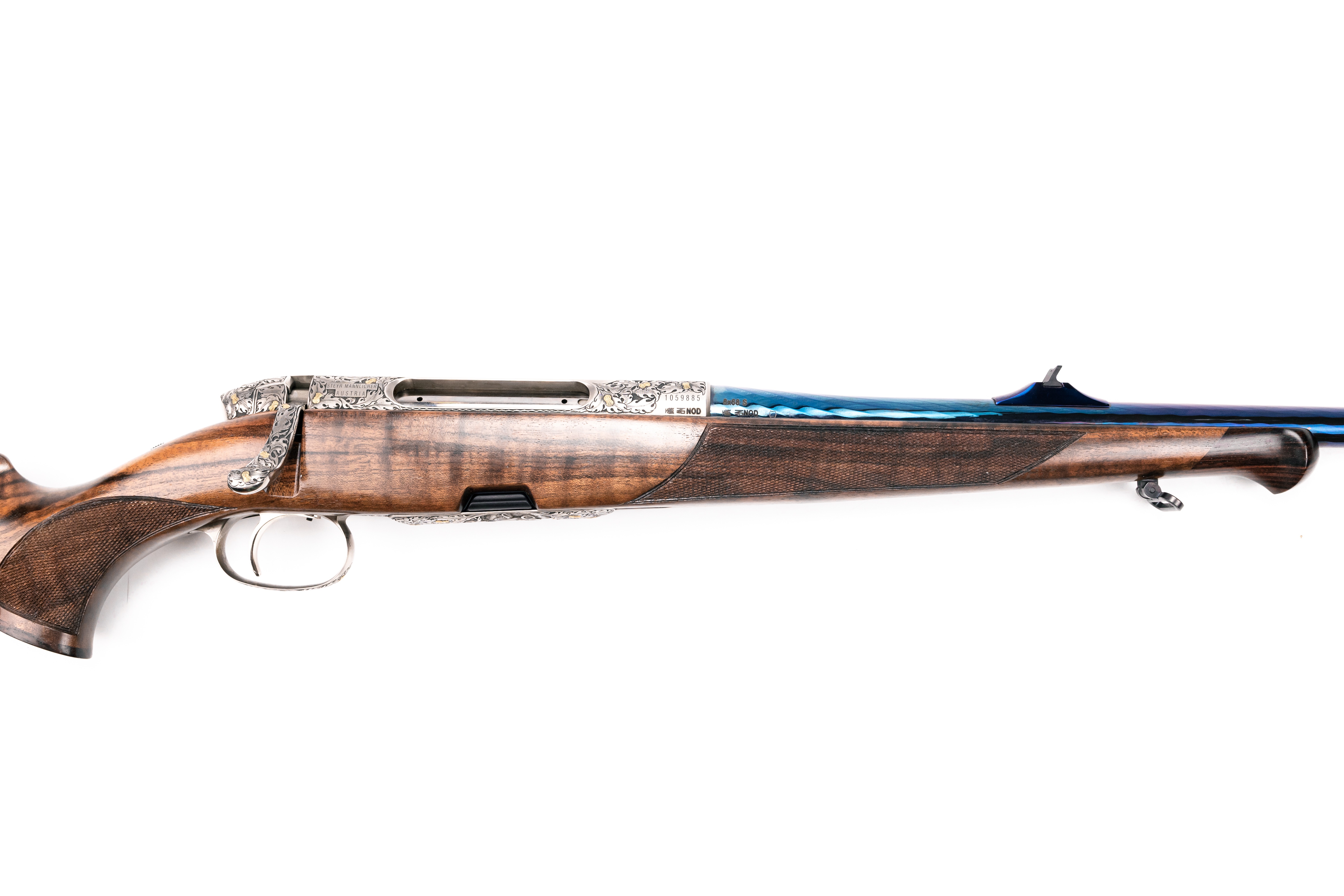 Карабин Mannlicher Classic Blue Gold, кал. 8x68S+кофр