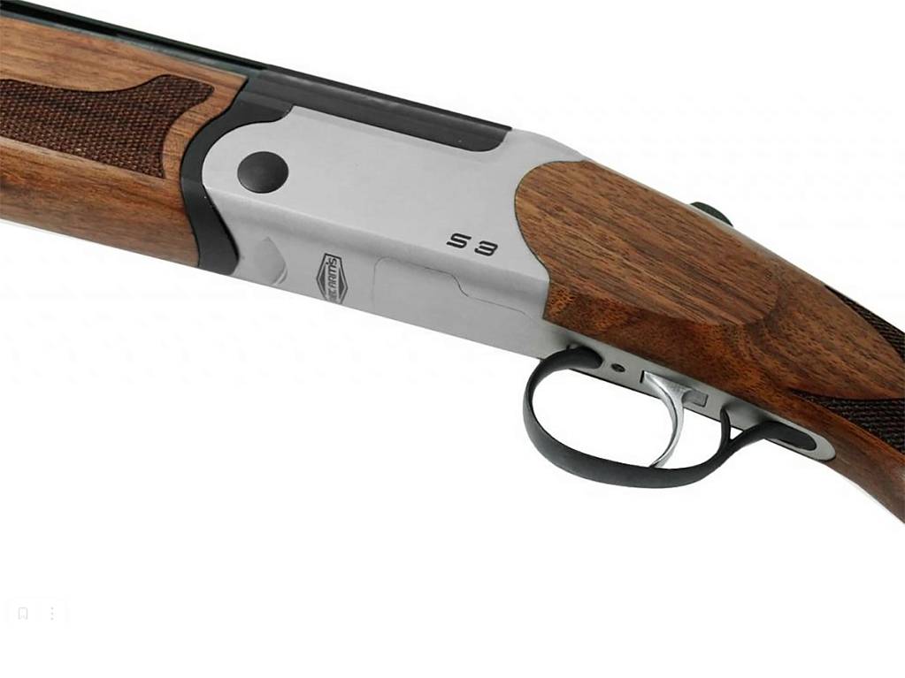 Ружье Rec Arms S3-007 Walnut White Receiver vent ADJ 12x76 760мм