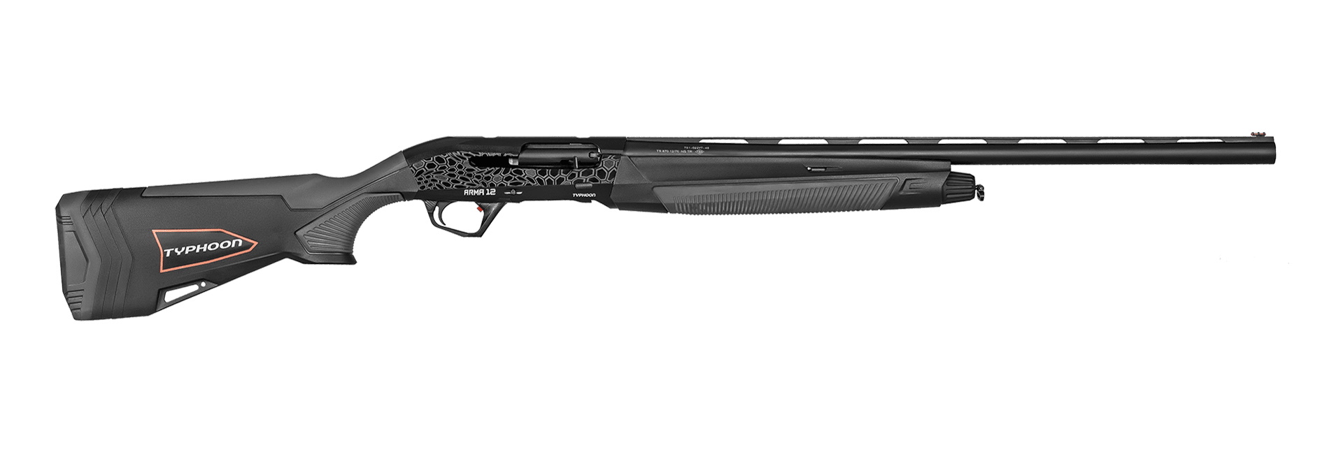 Ружье Typhoon 12x76 Arma 12 black 4+1 660мм