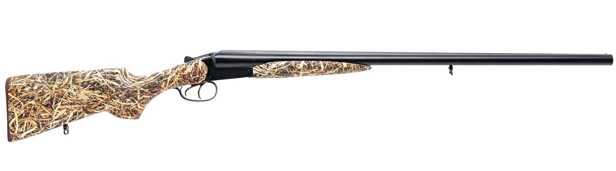 Ружье Baikal МР-43Е 12x70 Русич орех камуфляж Камыш желтый Soft Touch кейс 725мм