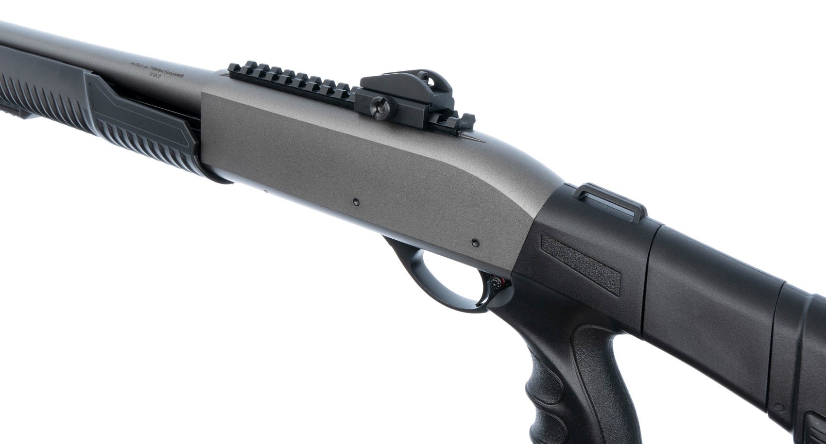 Ружье Huglu Atrox Tactic grey 2 pump action 12x76 510мм
