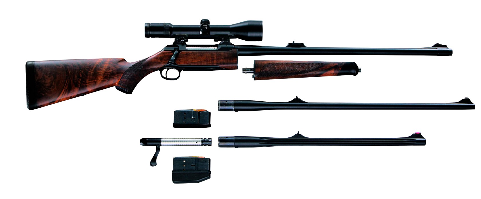 МП Карабин Sauer S202 Classic XT  30-06Sprg с доп.ств.223Rem Пластик