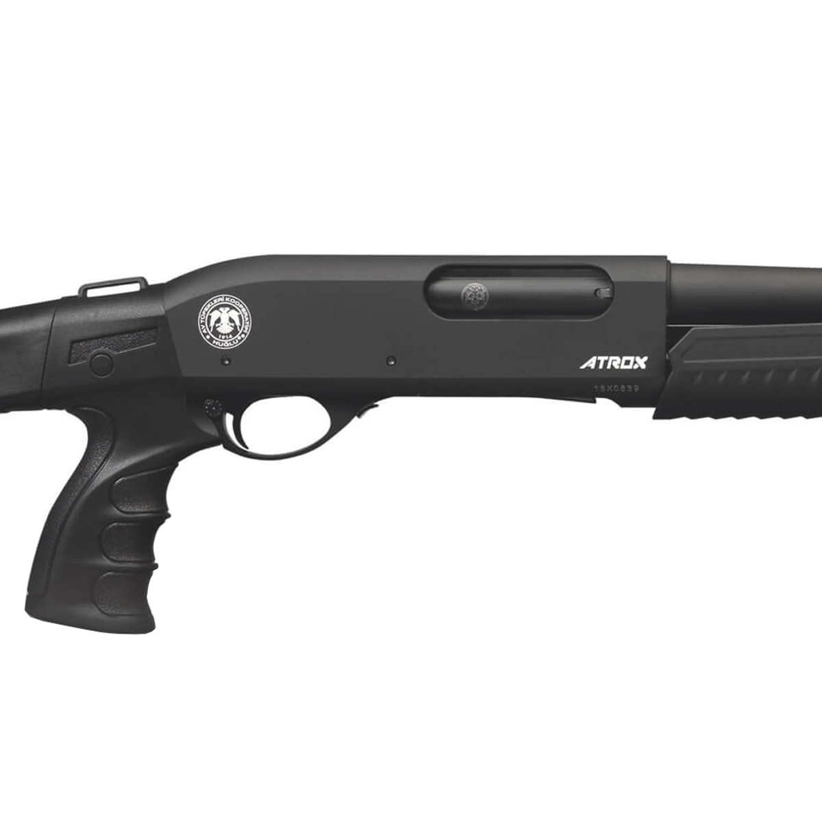 Ружье 12x76 Huglu ATROX A STANDARD III TELESCOPIC 7+1 мушка Weaver 510мм 5см.ч