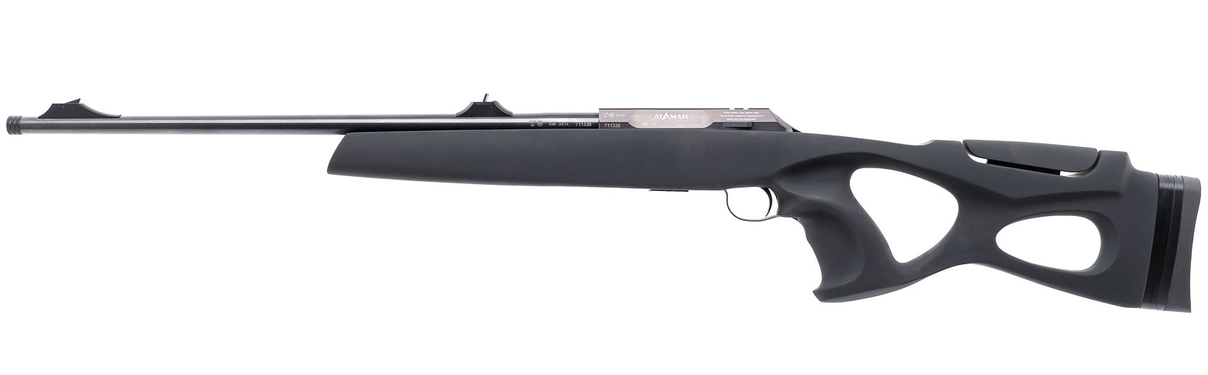 Карабин МЕ16 22LR черный Люкс Soft Touch ОПП