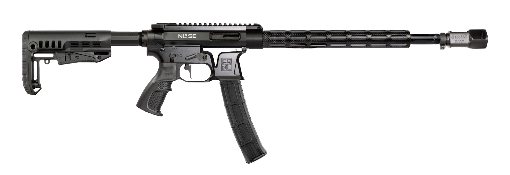 Карабин Adar 9x19 NL9SE S9 Carbon 14'' резьба 16x1 Alfa Precision Сайга 9 Sport