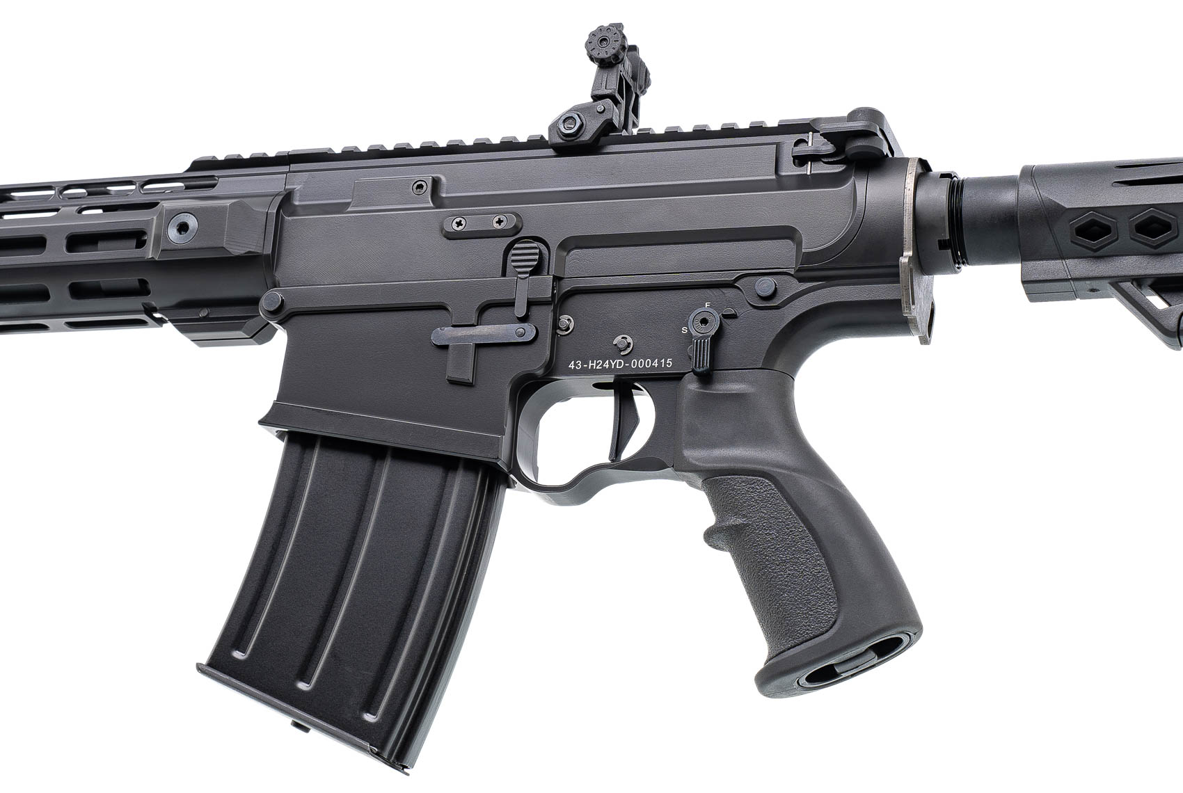 МП HUGLU XR 8 Black Tactical Semi 12/76 mobile choke&muzzle break, маг. 5 и10-за