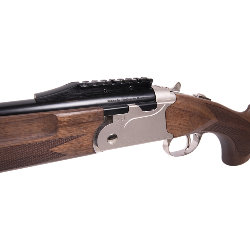 МП Ружье REXIMEX RS912 Silver 12/76, L-510  (дерево, мушка, целик, планка пикати