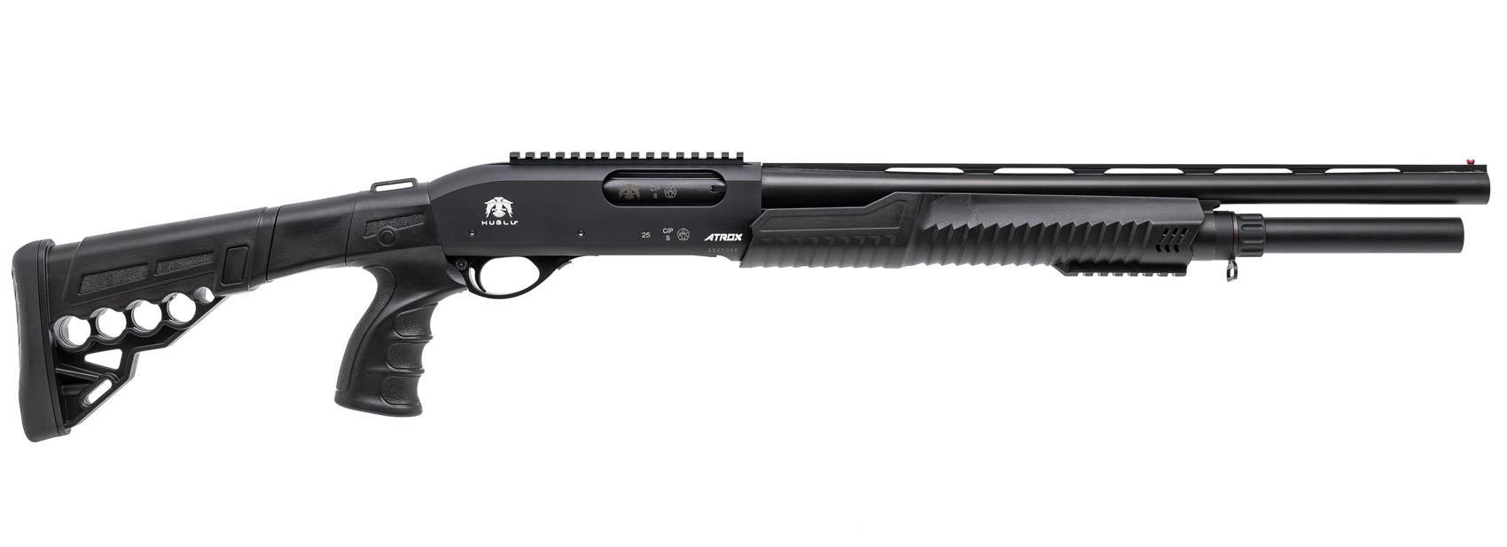 МП HUGLU ATROX А STANDART III TELESCOPIC 7+1, МУШКА ,WEAVER12х76,  510мм, 5см.ч