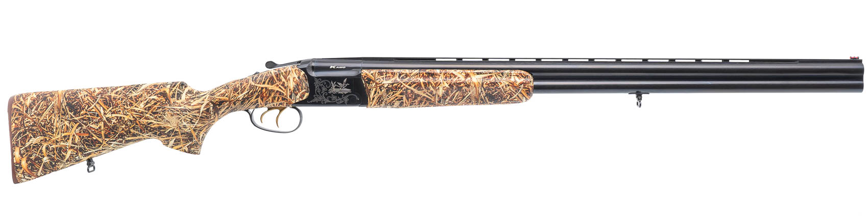 Ружье ИР Baikal МР 27ЕМ 12х76 Русич бук камуфляж Камыш желтый Soft Touch 725мм