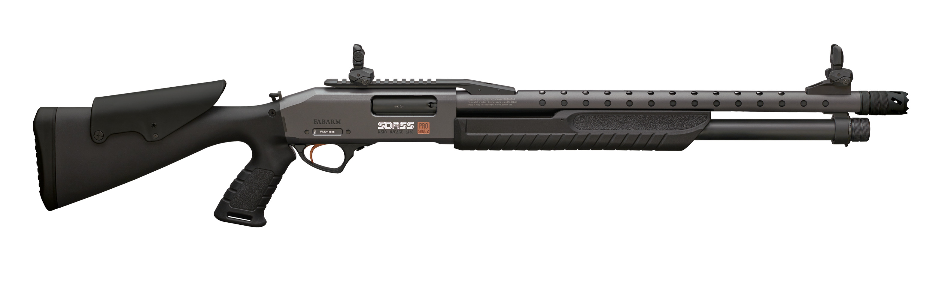 Ружье Fabarm SDASS Pro Forces stage 2 carbon grey 12х76 510мм