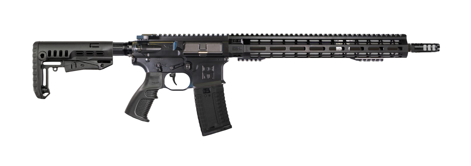 Карабин Adar 223 Rem NL15T Carbon 16 Middle 1/2-28 AR15/STANAG Tactic V3