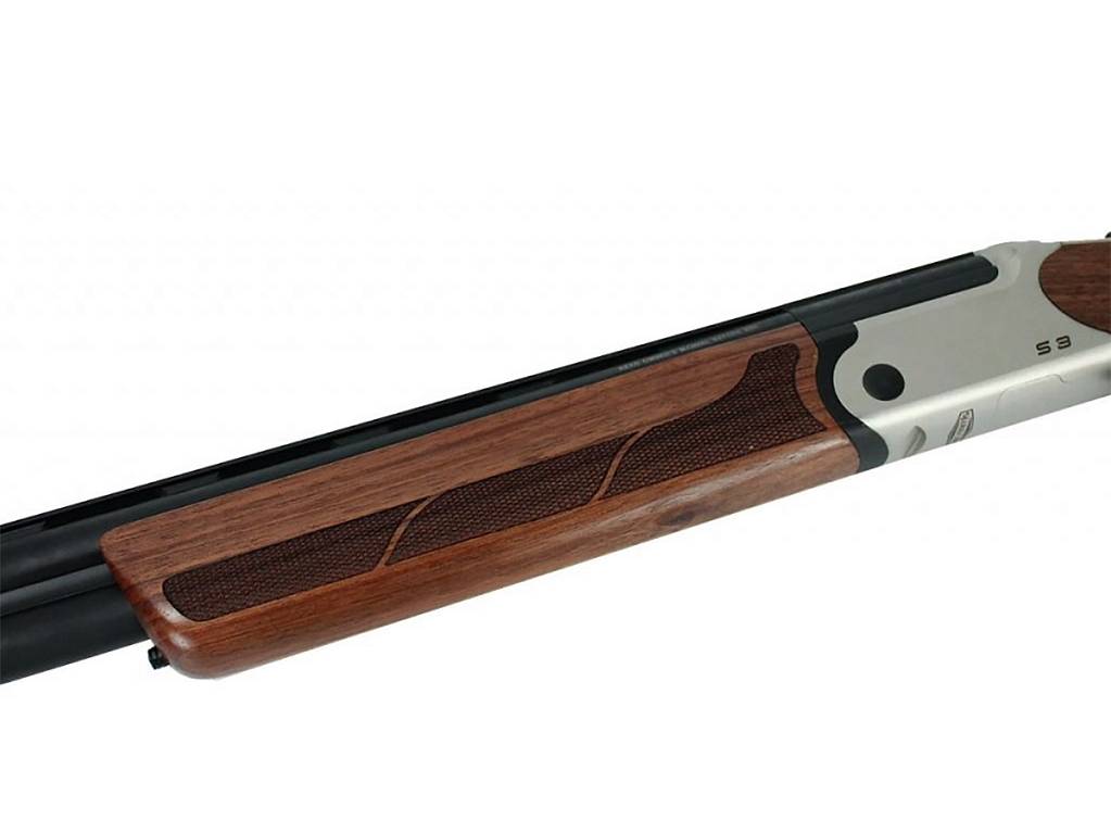 Ружье Rec Arms S3-007 Walnut White Receiver vent ADJ 12x76 760мм