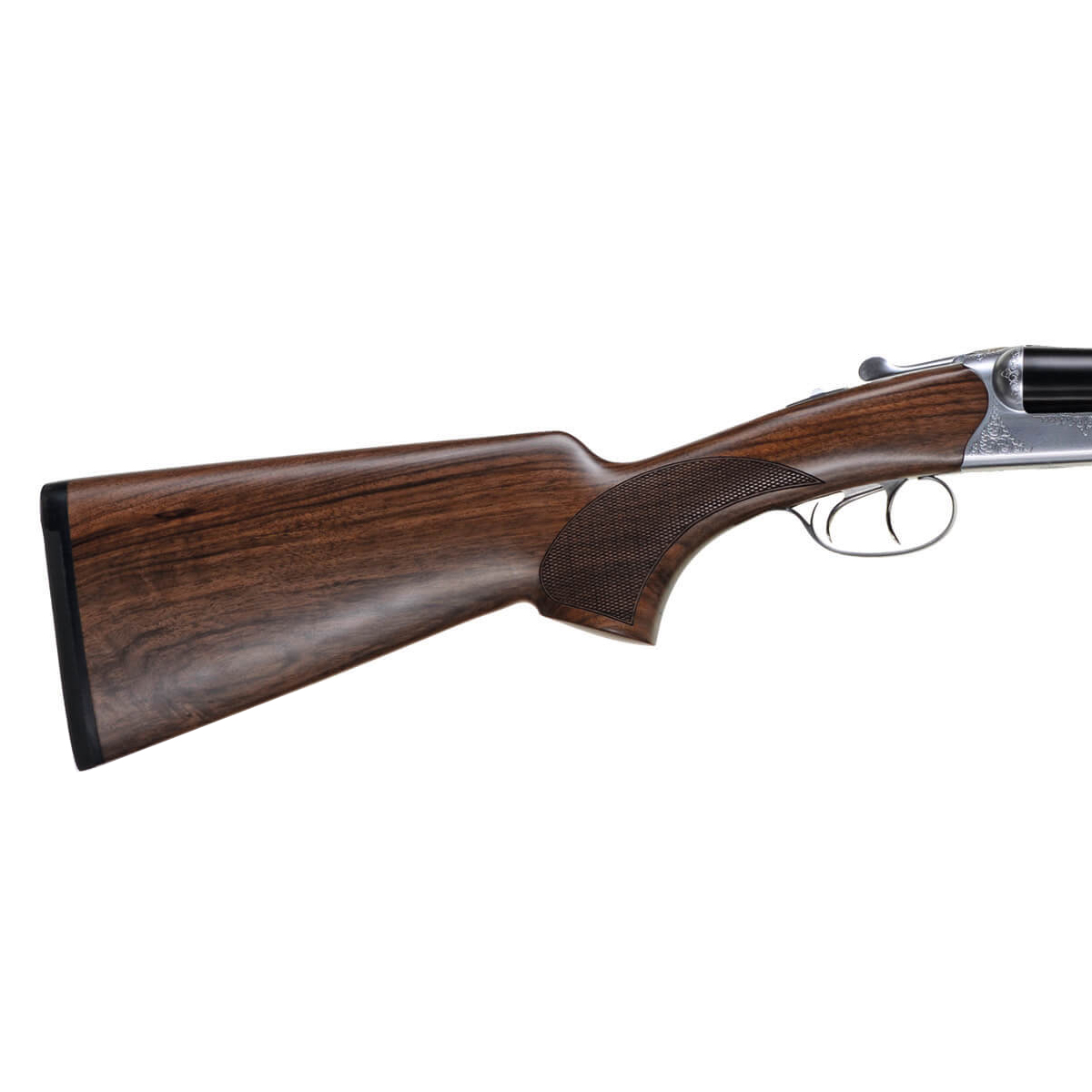МП HUGLU 202B Silver/Black 12х76 L-760, 2С, S/S, станд.экстрактор 5СМЧ,кейс *