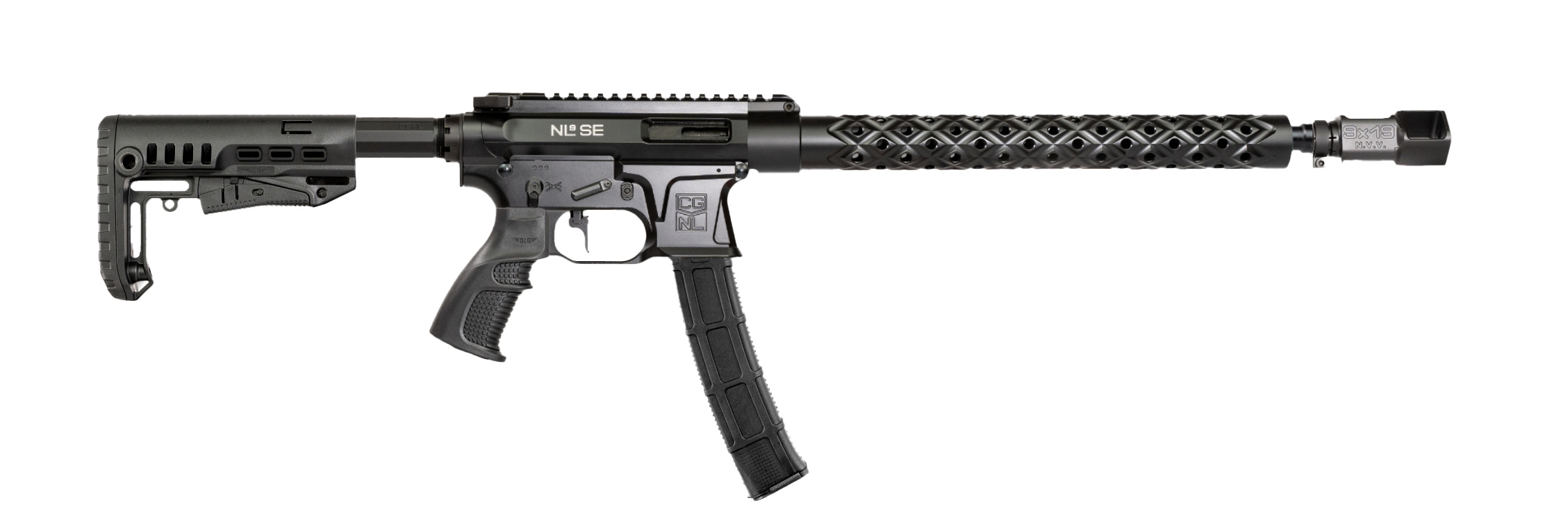 Карабин Adar 9x19 NL9SE S9 15'' резьба 16x1 Alfa Precision Сайга 9 Sport V1