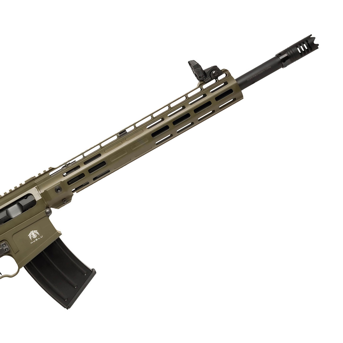 Ружье 12x76 Huglu XR8 OD GREEN CERACOTE TACTICAL SEMI AUTOMATIC - GAS SYSTEM mob