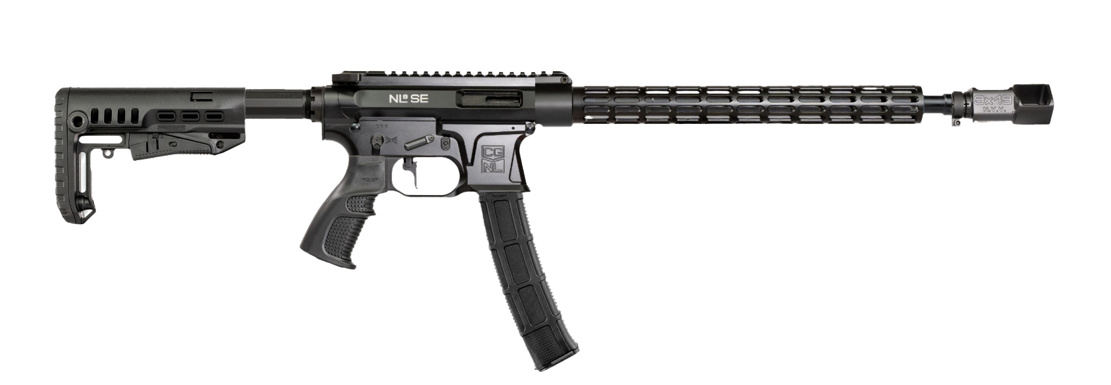 Карабин Adar 9x19 NL9SE S9 15'' резьба 16x1 Alfa Precision Сайга 9 Sport V2