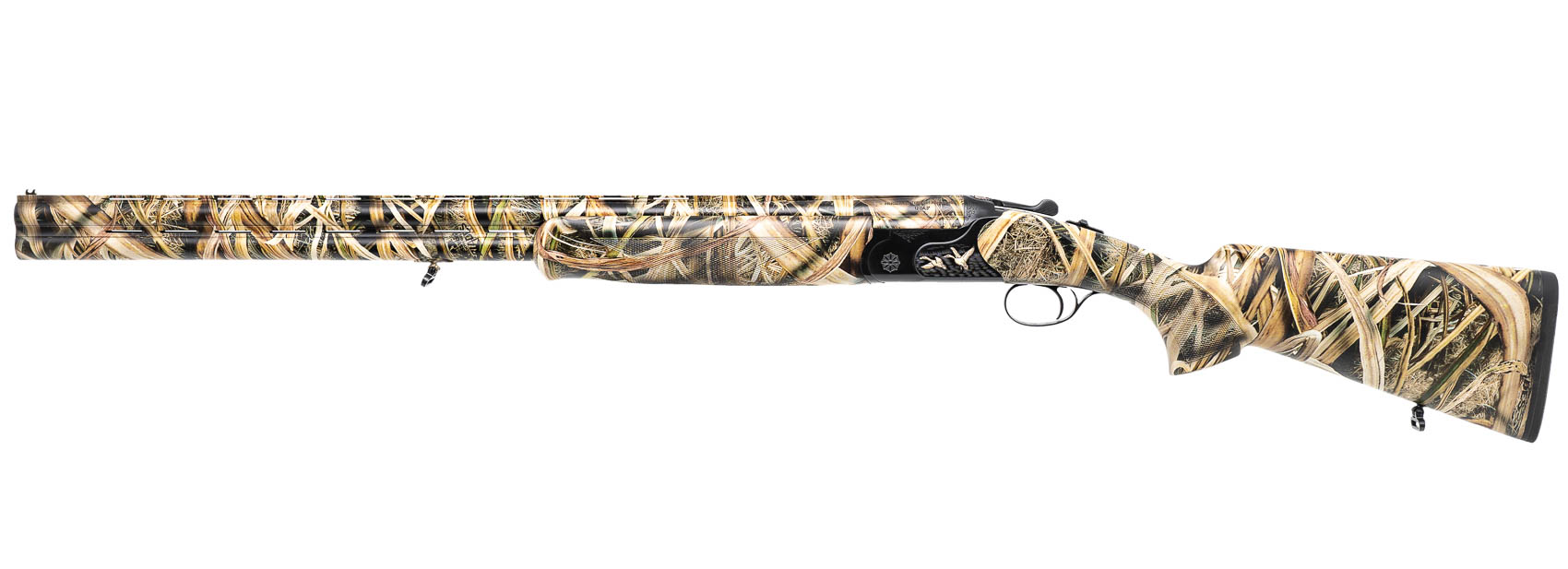 HUGLU 103CE CAMO MOSSY OAK cal. 12x76, 710мм, О/U, 1С, эжектор, 5 см.ч., кейс