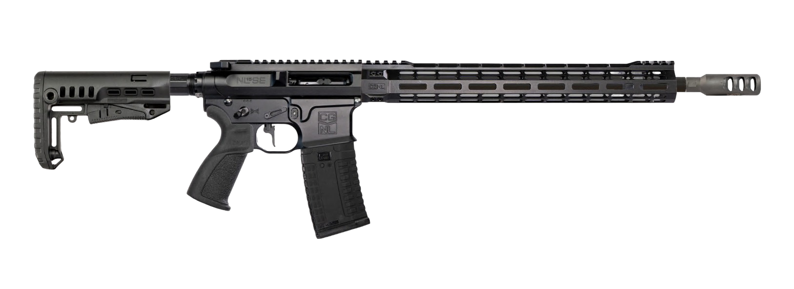 Карабин Adar 223 Rem NL15SE Carbon 16.5 Rifle 1/2-28 AR15/STANAG Tactic V2