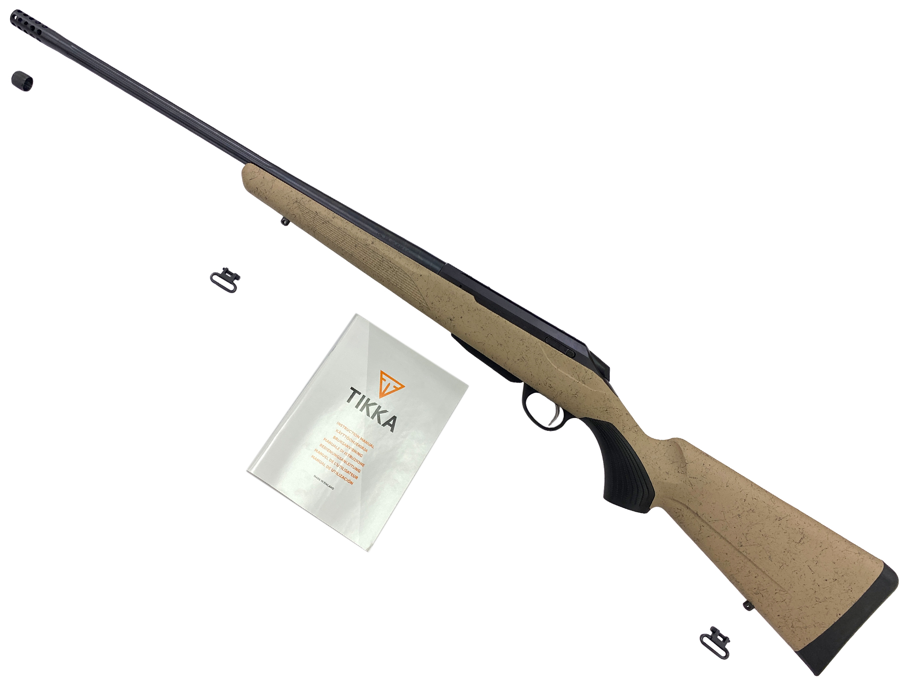 Карабин Tikka T3x Lite .308Win Desert Roughtech fluted DB 570