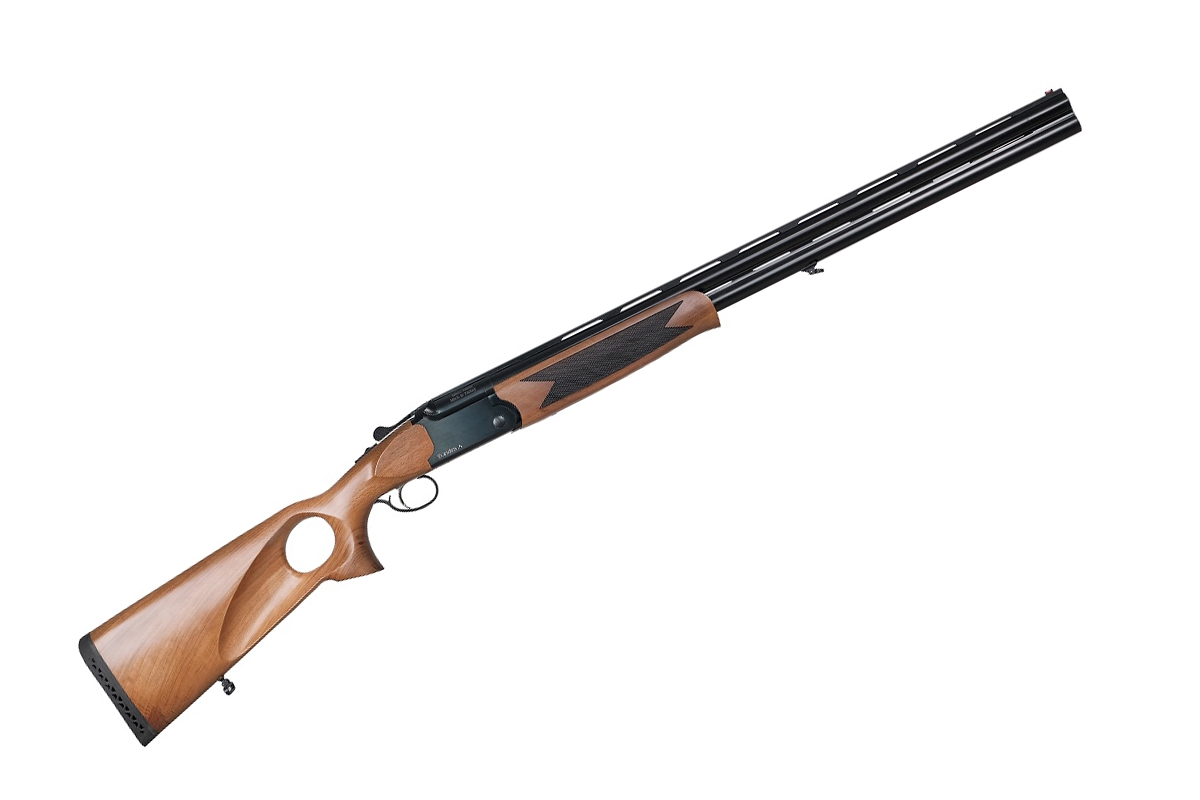 Ружье Kral Tundra A 12x76 орех 710мм с/к thumbhole черный