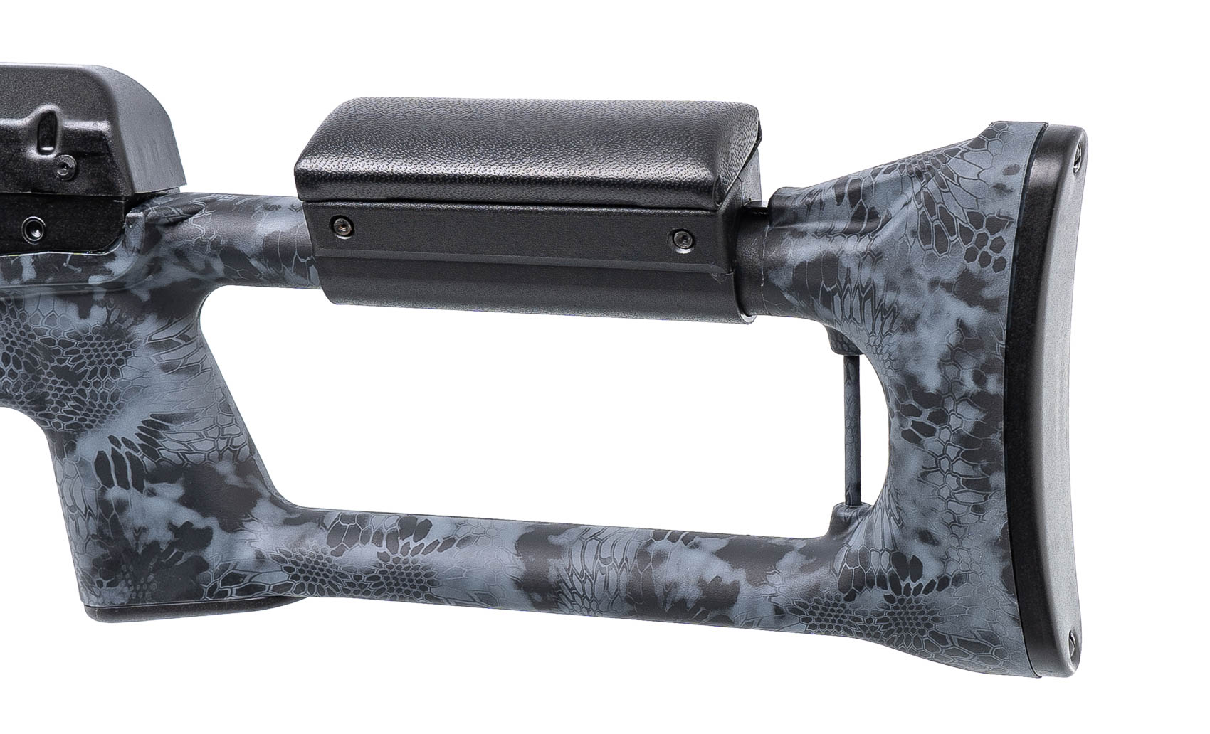 Карабин Тигр исп.01 пластик по типу СВД Камуфляж Криптек черный 620мм