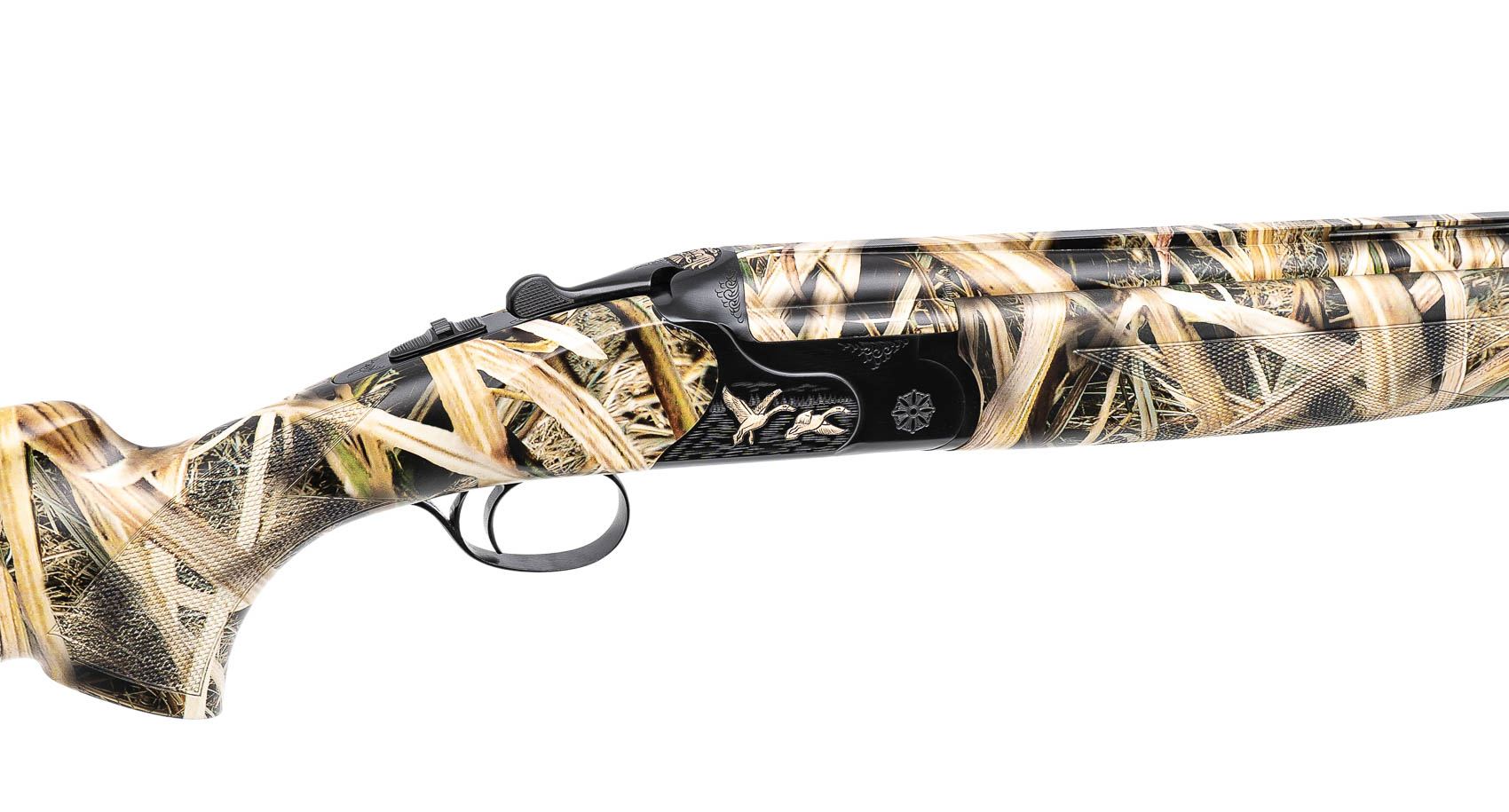 HUGLU 103CE CAMO MOSSY OAK cal. 12x76, 710мм, О/U, 1С, эжектор, 5 см.ч., кейс