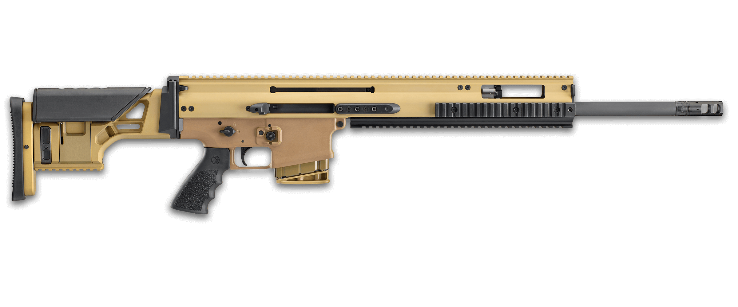 Карабин FN SCAR 6,5Creedmoor 20S NRCH FDE 508мм прицелSW X5 5-25X56 самозарядный