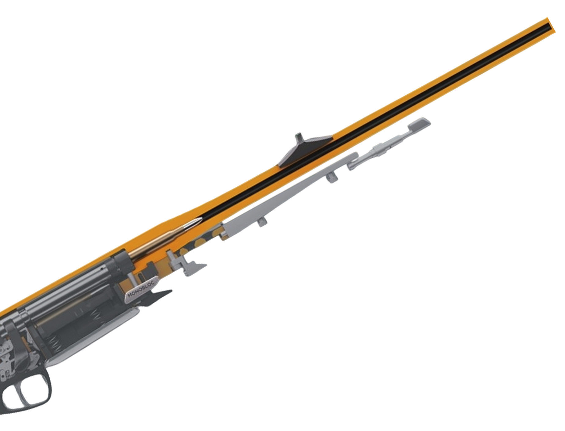 Карабин Steyr Arms Monobloc Mocca Mannox, кал. .308 Win.+ц/м+компенсатор+кофр