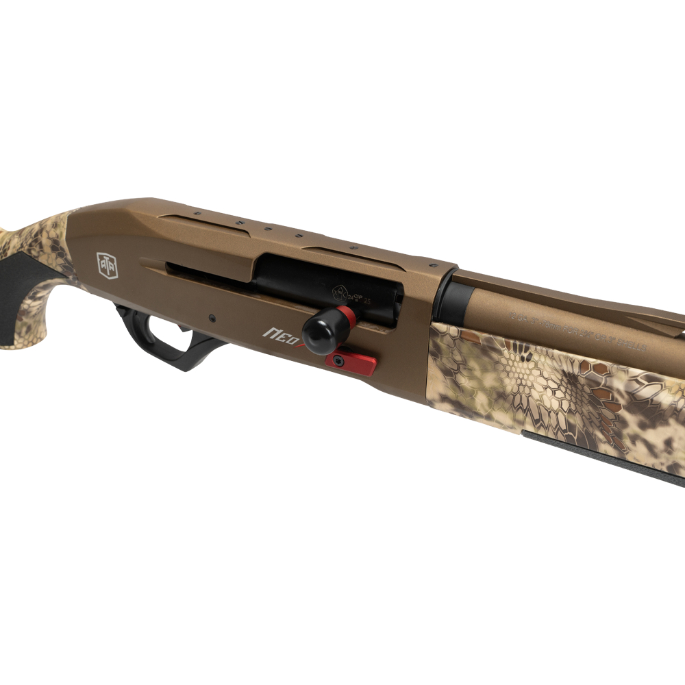 Ружье ATA 12x76 Neo X Camo Kryptek Bronze Sporting 760мм 9+1 патронов