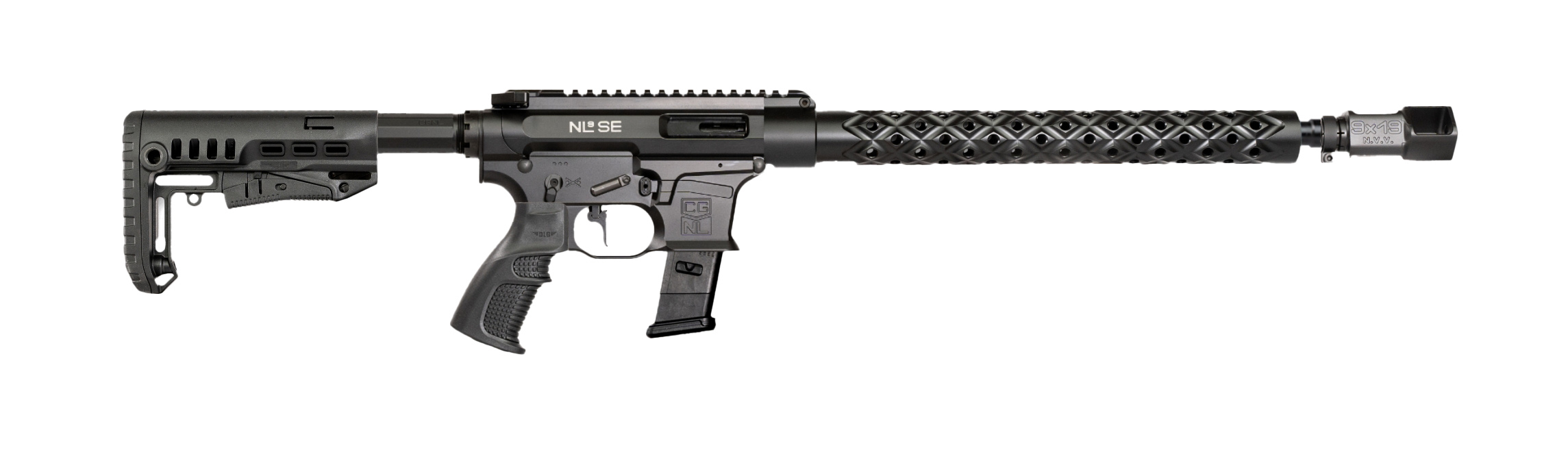 Карабин Adar 9x19 NL9SE 15'' резьба 16x1 Alfa Precision Glock Sport V1