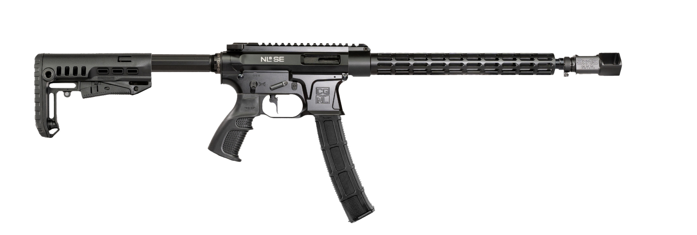 Карабин Adar 9x19 NL9SE S9 14'' резьба 16x1 Alfa Precision Сайга 9 Sport V2