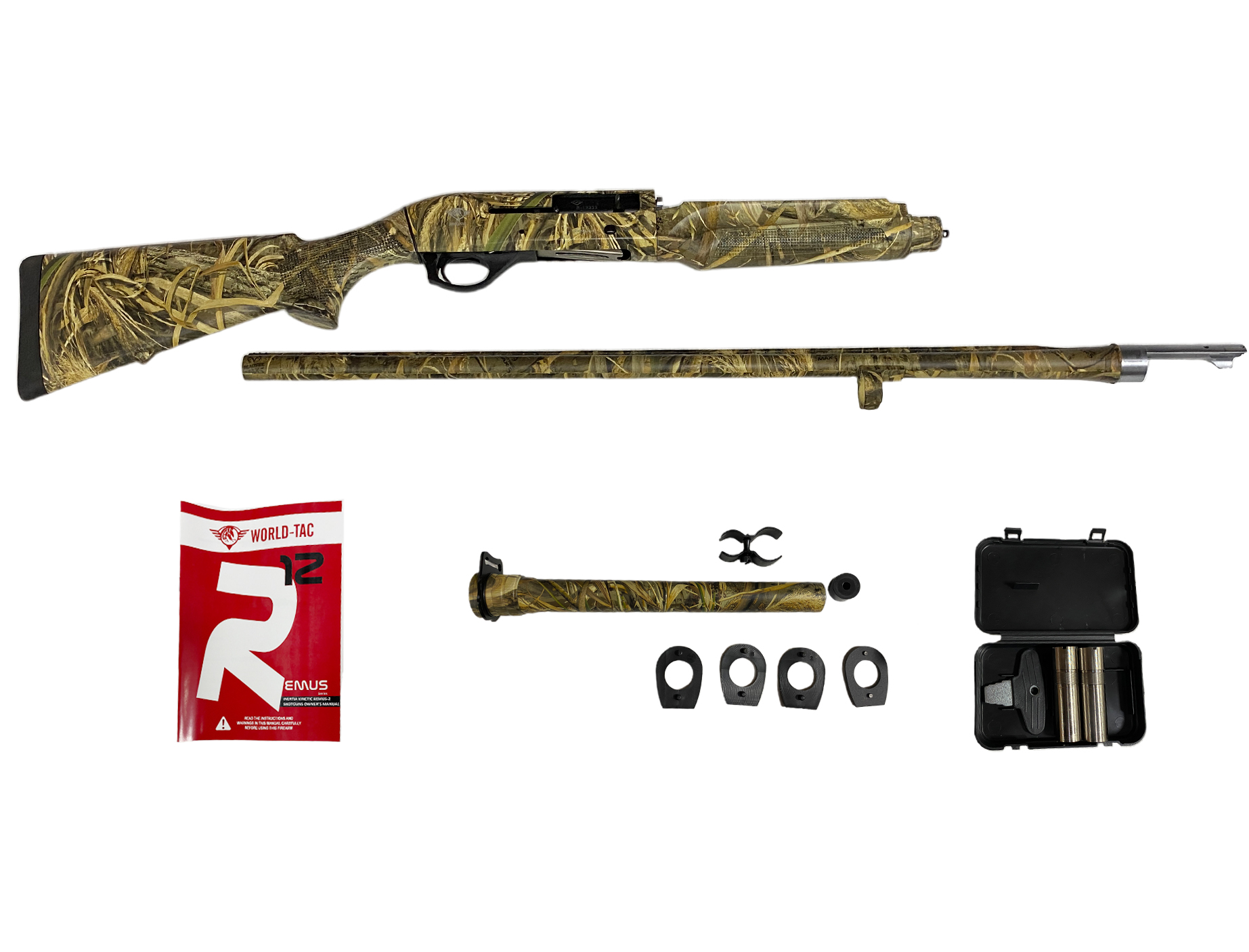 Ружье World-Tac Remus-4 Camo Black Synthetic 12х76 760мм