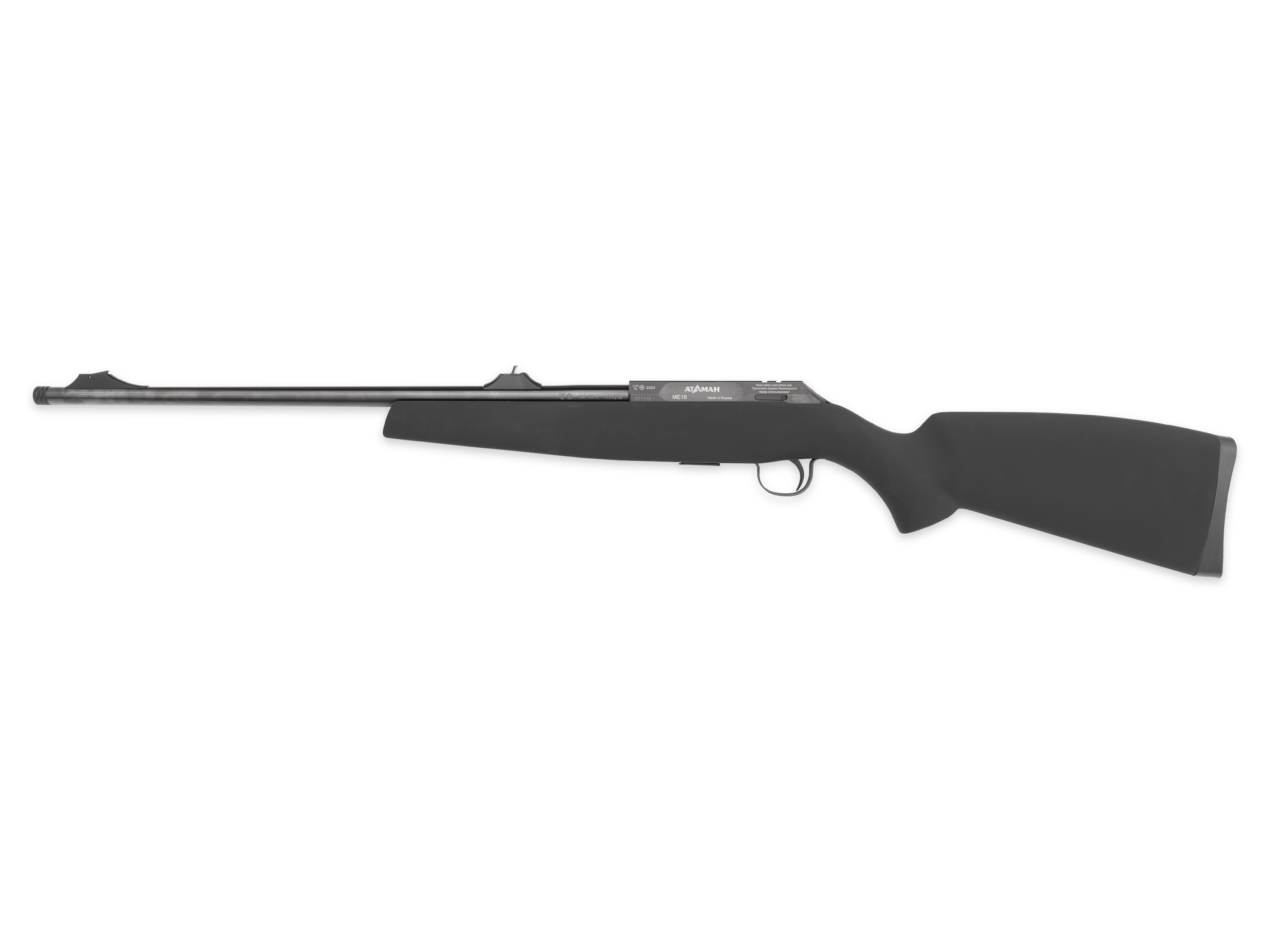 МП ME16; .22LR; 560 мм; бук; софтач; черный; прицельные приспособления