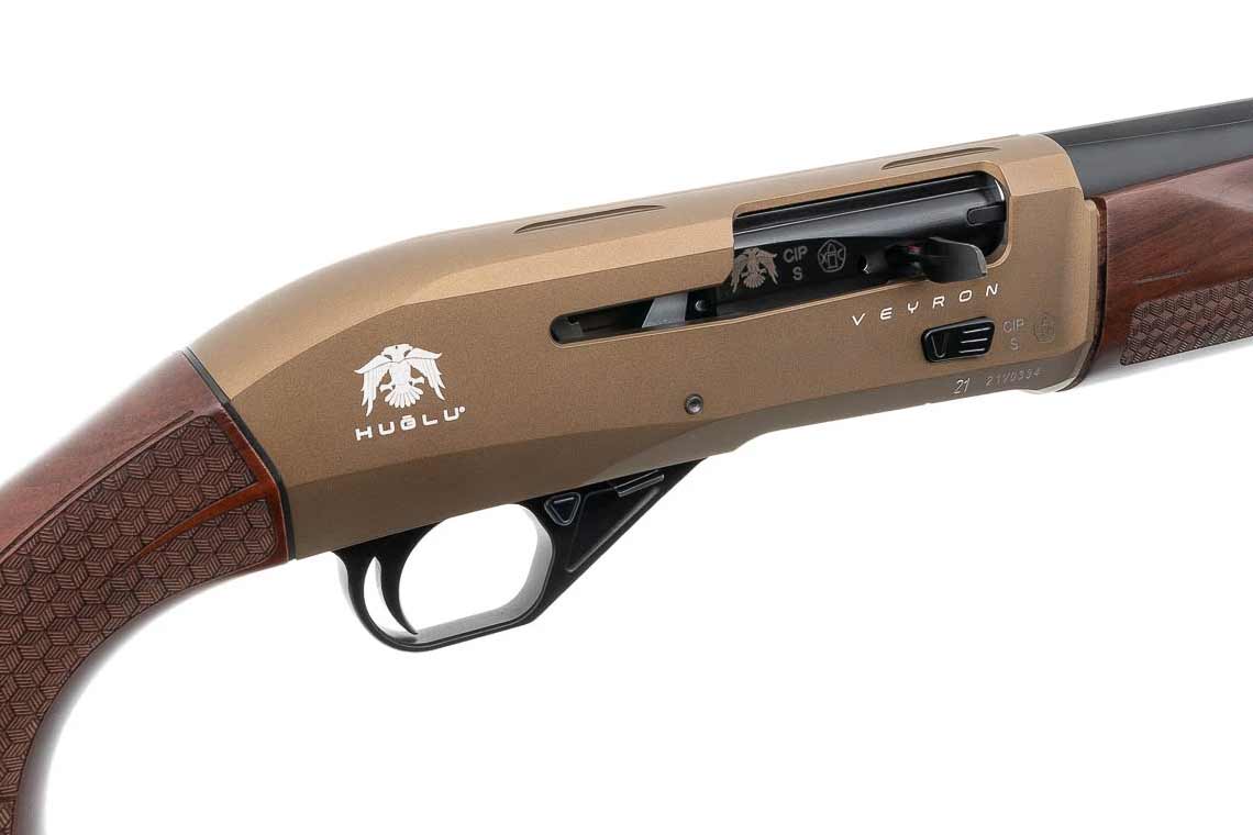 Ружье Huglu 12x76 Veyron Wood Bronze 5СМЧ 760мм