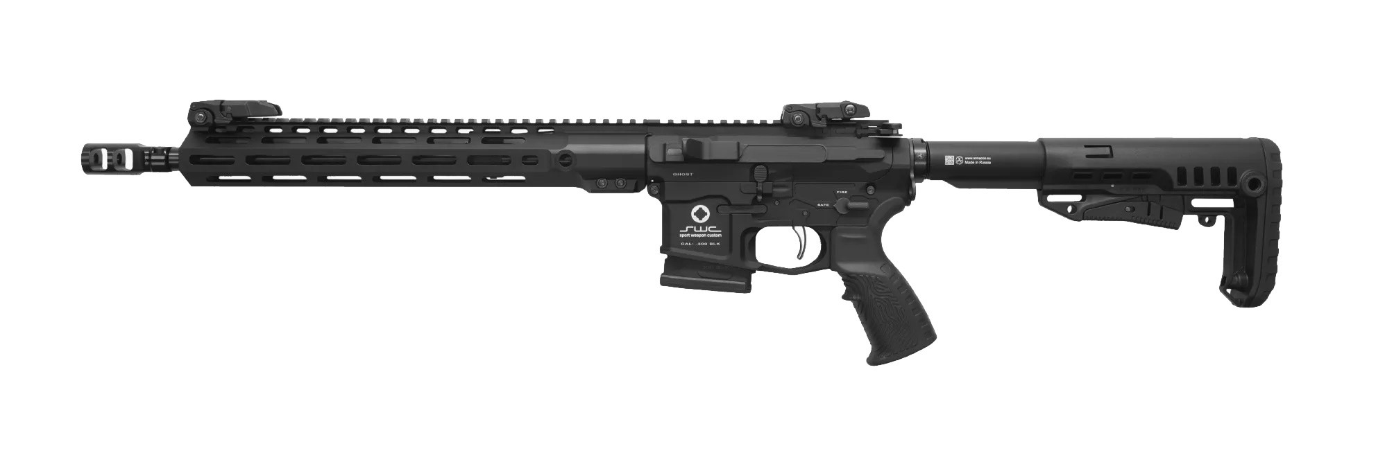 Карабин SWC GHOST, кал..300 BLK, L370, Picatinny Rail