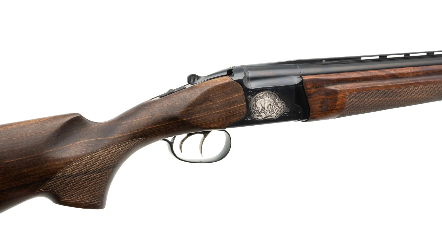 Ружье ИР Baikal МР 27М 12х76 Русич улучшенный орех Сильвер Soft Touch 750мм