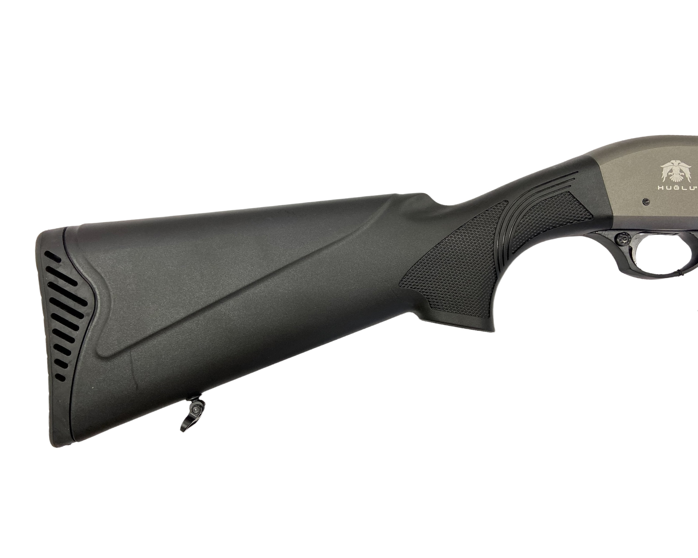 МП HUGLU ATROX STANDART GREY 1, 12х76, PUMP ACTION SHOTGUN *