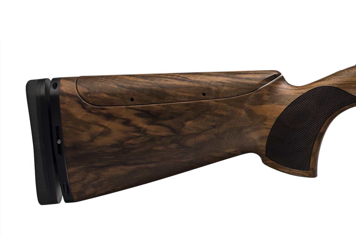 HUGLU HT-14 SILVER, ADVANCED TRAP, O/U, cal. 12x76, 760мм,1C, #2 GRADE WOOD, ADJ