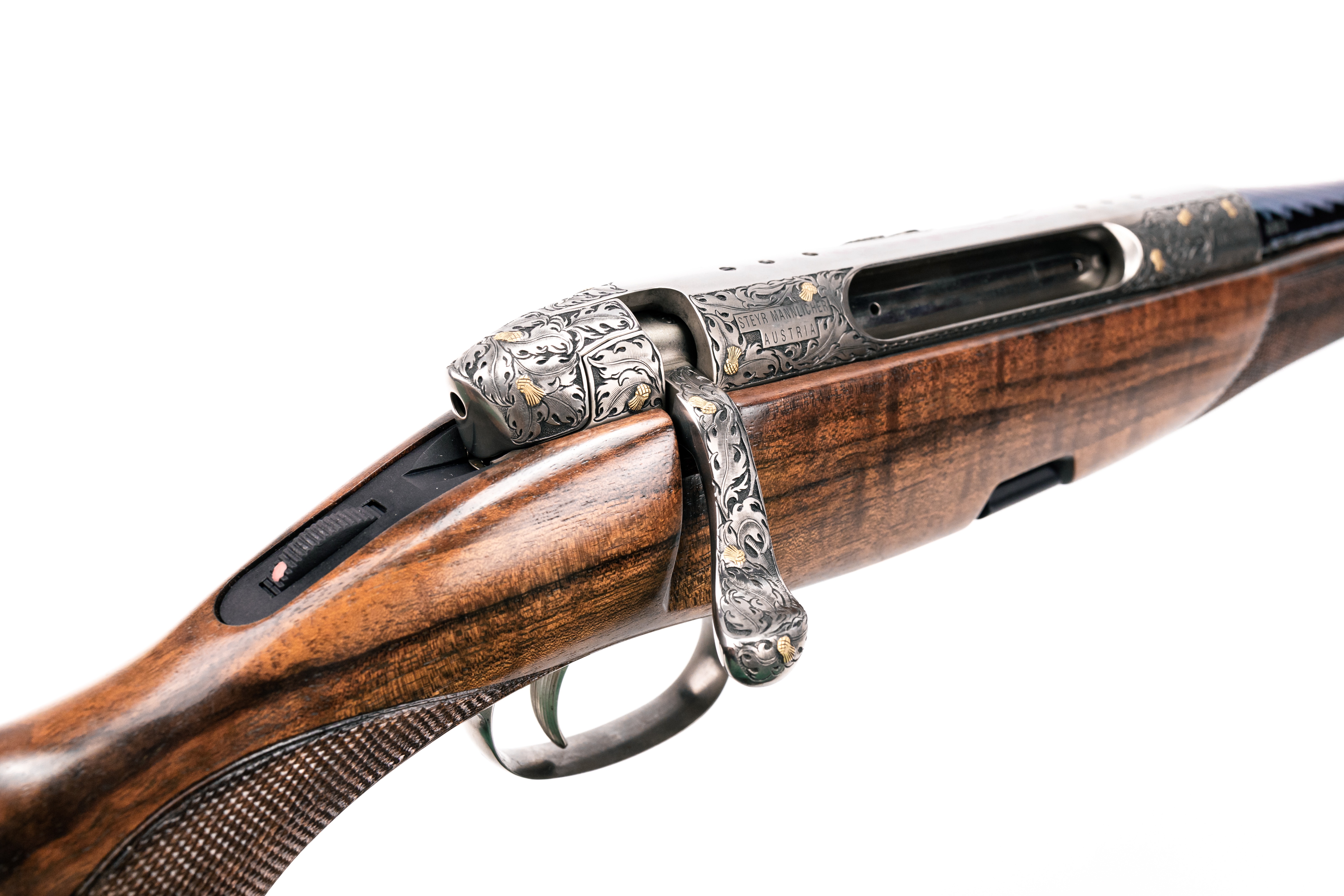 Карабин Mannlicher Classic Blue Gold, кал. 8x68S+кофр