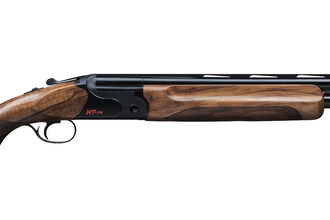 HUGLU HT-14 BLACK, ADVANCED TRAP, O/U, cal. 12x76, 760мм,1C, #2 GRADE WOOD, ADJU